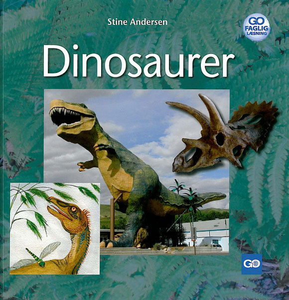I bogen Dinosaurer kan man læse om, hvor og hvordan man finder dinosaurer, udgraver og udstiller dem.