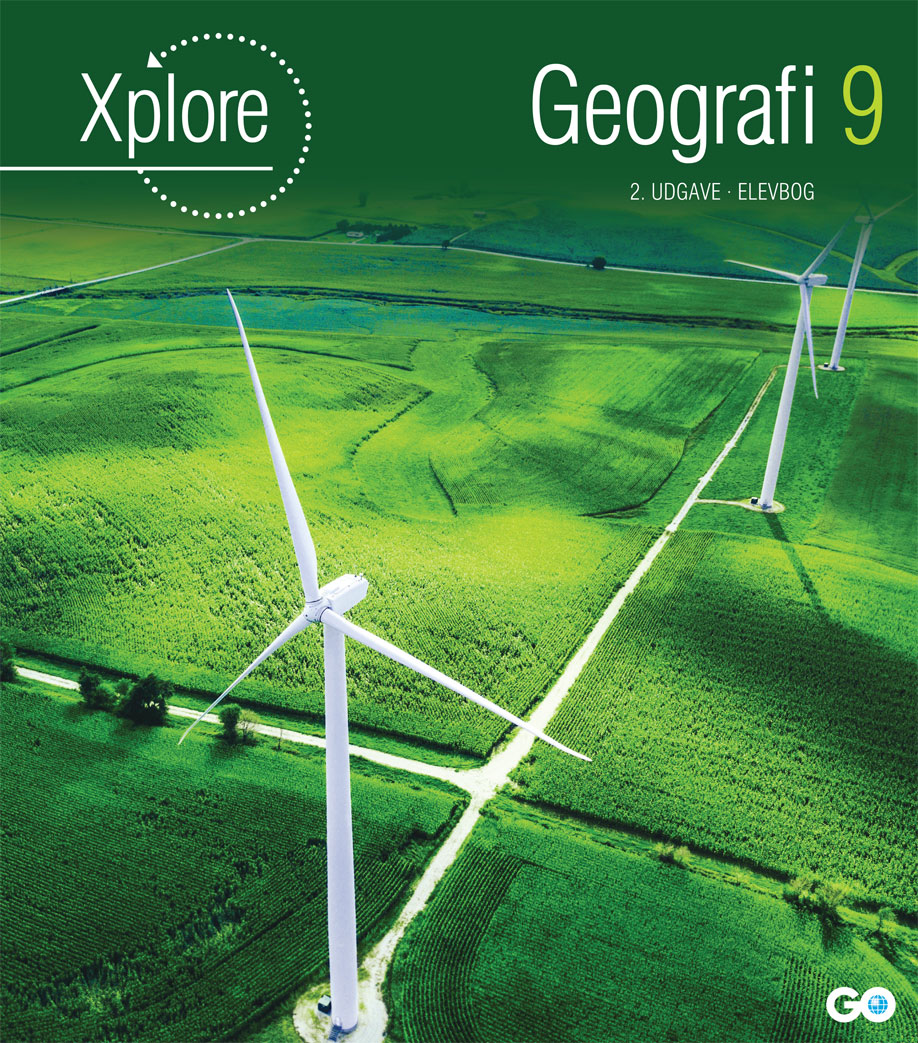 Forside Xplore Geografi 9 Elevbog - 2. udgave