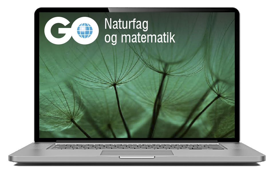 Skærmbillede af GO Naturfag og matematik portal til natur/teknologi, geografi og biologi samt matematik til 1.-10. klasse.