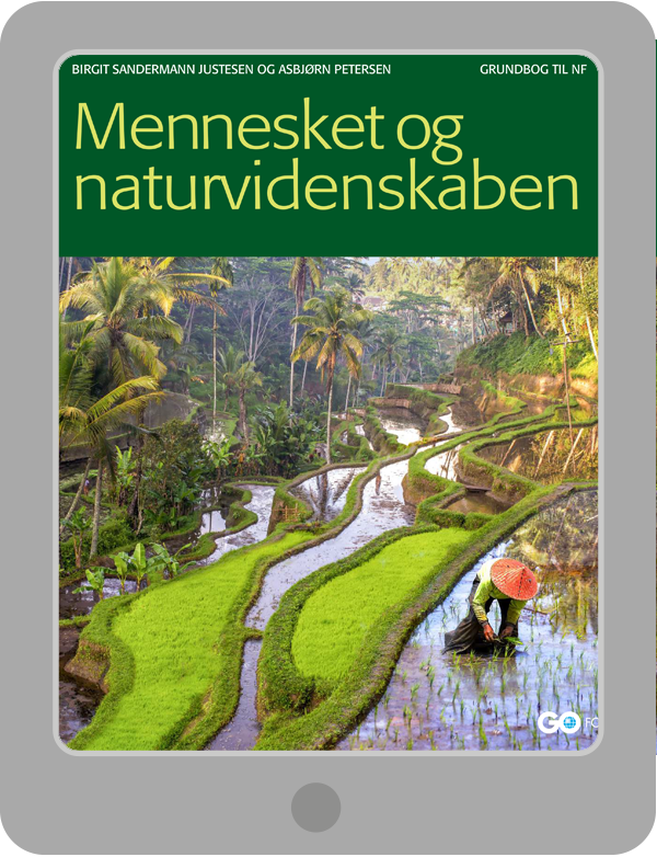 E-bog: Mennesket og naturvidenskaben  - Grundbog til NF