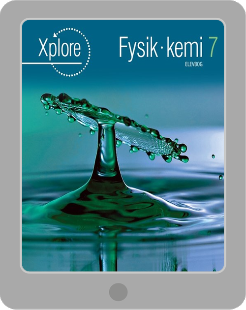 Forside Xplore Fysik/kemi 7 E-bog plus