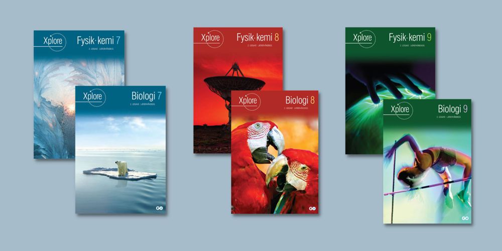 Xplore lærerhåndbøger til fysik/kemi og biologi